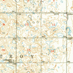 United States Geological Survey Crosby, ND (1950, 62500-Scale) digital map