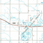 United States Geological Survey Crosby, ND (1984, 100000-Scale) digital map