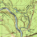 United States Geological Survey Crosby, TX (1944, 31680-Scale) digital map