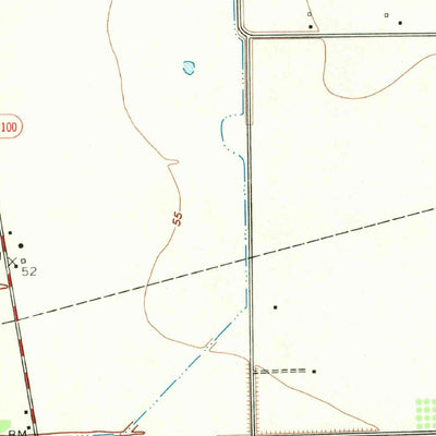 United States Geological Survey Crosby, TX (1967, 24000-Scale) digital map