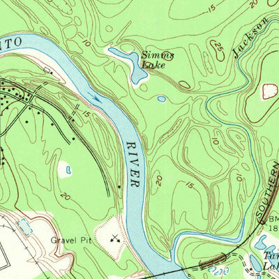 United States Geological Survey Crosby, TX (1967, 24000-Scale) digital map