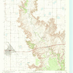 United States Geological Survey Crosbyton, TX (1966, 24000-Scale) digital map