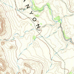 United States Geological Survey Crosbyton, TX (1966, 24000-Scale) digital map