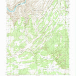 United States Geological Survey Cross Canyon, UT (1988, 24000-Scale) digital map
