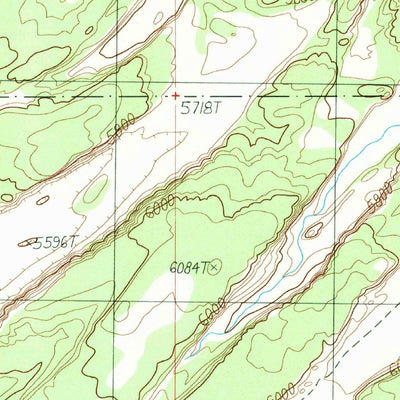 United States Geological Survey Cross Canyon, UT (1988, 24000-Scale) digital map