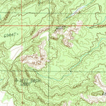 United States Geological Survey Cross Canyon, UT (1988, 24000-Scale) digital map