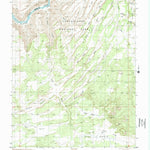 United States Geological Survey Cross Canyon, UT (1997, 24000-Scale) digital map