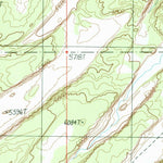 United States Geological Survey Cross Canyon, UT (1997, 24000-Scale) digital map