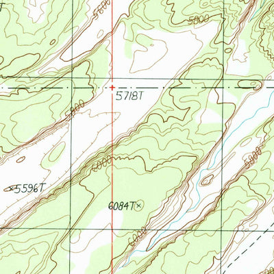 United States Geological Survey Cross Canyon, UT (1997, 24000-Scale) digital map