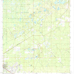 United States Geological Survey Cross City East, FL (1954, 24000-Scale) digital map