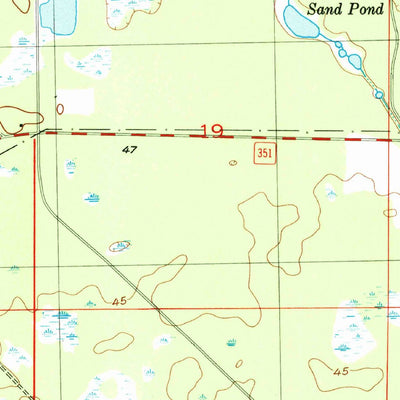 United States Geological Survey Cross City East, FL (1954, 24000-Scale) digital map