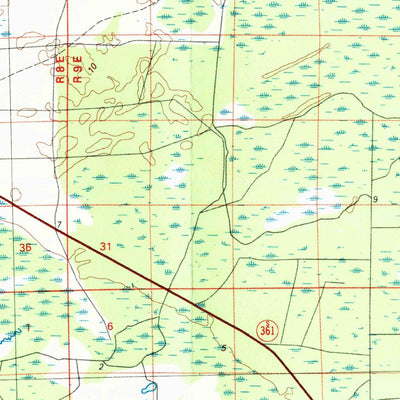 United States Geological Survey Cross City, FL (1978, 100000-Scale) digital map
