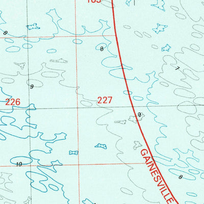 United States Geological Survey Cross City, FL (1978, 100000-Scale) digital map