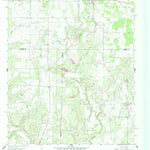 United States Geological Survey Cross Cut, TX (1960, 24000-Scale) digital map