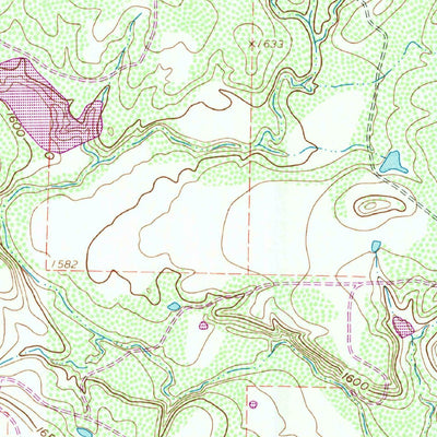 United States Geological Survey Cross Cut, TX (1960, 24000-Scale) digital map