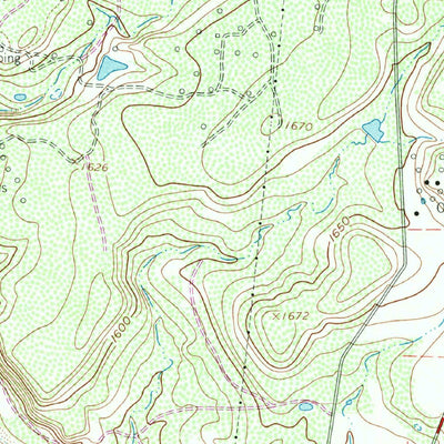 United States Geological Survey Cross Cut, TX (1960, 24000-Scale) digital map