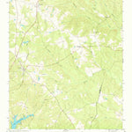 United States Geological Survey Cross Hill, SC (1970, 24000-Scale) digital map