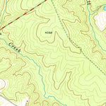 United States Geological Survey Cross Hill, SC (1970, 24000-Scale) digital map