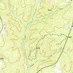 United States Geological Survey Cross Hill, SC (1970, 24000-Scale) digital map