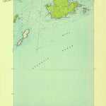 United States Geological Survey Cross Island, ME (1950, 24000-Scale) digital map