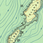 United States Geological Survey Cross Island, ME (1950, 24000-Scale) digital map