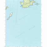 United States Geological Survey Cross Island, ME (1993, 24000-Scale) digital map