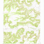 United States Geological Survey Cross L Ranch, NM-CO (1972, 24000-Scale) digital map