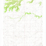 United States Geological Survey Cross L Ranch SW, NM (1972, 24000-Scale) digital map