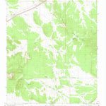 United States Geological Survey Cross Mountain, AZ (1980, 24000-Scale) digital map