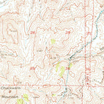 United States Geological Survey Cross Mountain, CA (1943, 62500-Scale) digital map