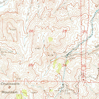 United States Geological Survey Cross Mountain, CA (1943, 62500-Scale) digital map