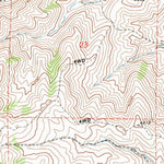 United States Geological Survey Cross Mountain, CA (1972, 24000-Scale) digital map