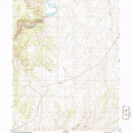 United States Geological Survey Cross Mountain Canyon, CO (1986, 24000-Scale) digital map