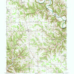 United States Geological Survey Cross Plains, IN (1959, 24000-Scale) digital map