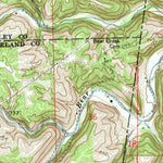United States Geological Survey Cross Plains, IN (1959, 24000-Scale) digital map