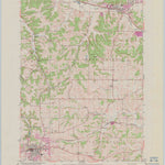 United States Geological Survey Cross Plains, WI (1962, 24000-Scale) digital map