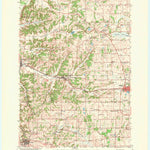 United States Geological Survey Cross Plains, WI (1962, 62500-Scale) digital map