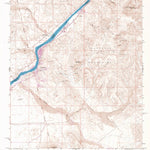 United States Geological Survey Cross Roads, CA-AZ (1959, 24000-Scale) digital map