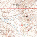 United States Geological Survey Cross Roads, CA-AZ (1959, 24000-Scale) digital map
