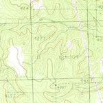 United States Geological Survey Cross Roads, TX (1984, 24000-Scale) digital map