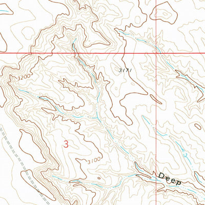 United States Geological Survey Cross S School, MT (1973, 24000-Scale) digital map