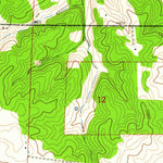United States Geological Survey Cross Timbers, MO (1960, 24000-Scale) digital map