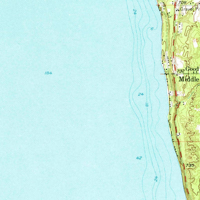 United States Geological Survey Cross Village, MI (1958, 62500-Scale) digital map