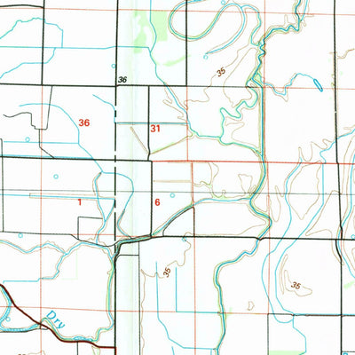 United States Geological Survey Crossett, AR-MS-LA (1986, 100000-Scale) digital map