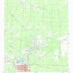 United States Geological Survey Crossett North, AR (1973, 24000-Scale) digital map