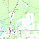 United States Geological Survey Crossett North, AR (1973, 24000-Scale) digital map