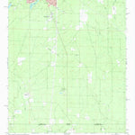 United States Geological Survey Crossett South, AR-LA (1973, 24000-Scale) digital map