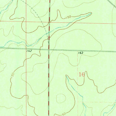 United States Geological Survey Crossett South, AR-LA (1973, 24000-Scale) digital map