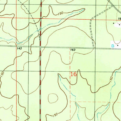 United States Geological Survey Crossett South, AR-LA (2002, 24000-Scale) digital map