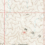 United States Geological Survey Crossman Peak, AZ (1970, 24000-Scale) digital map